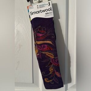 SMARTWOOL Women’s MED 7 9.5 Mountain Purple PhD SKI Long Indestructa Wool Socks